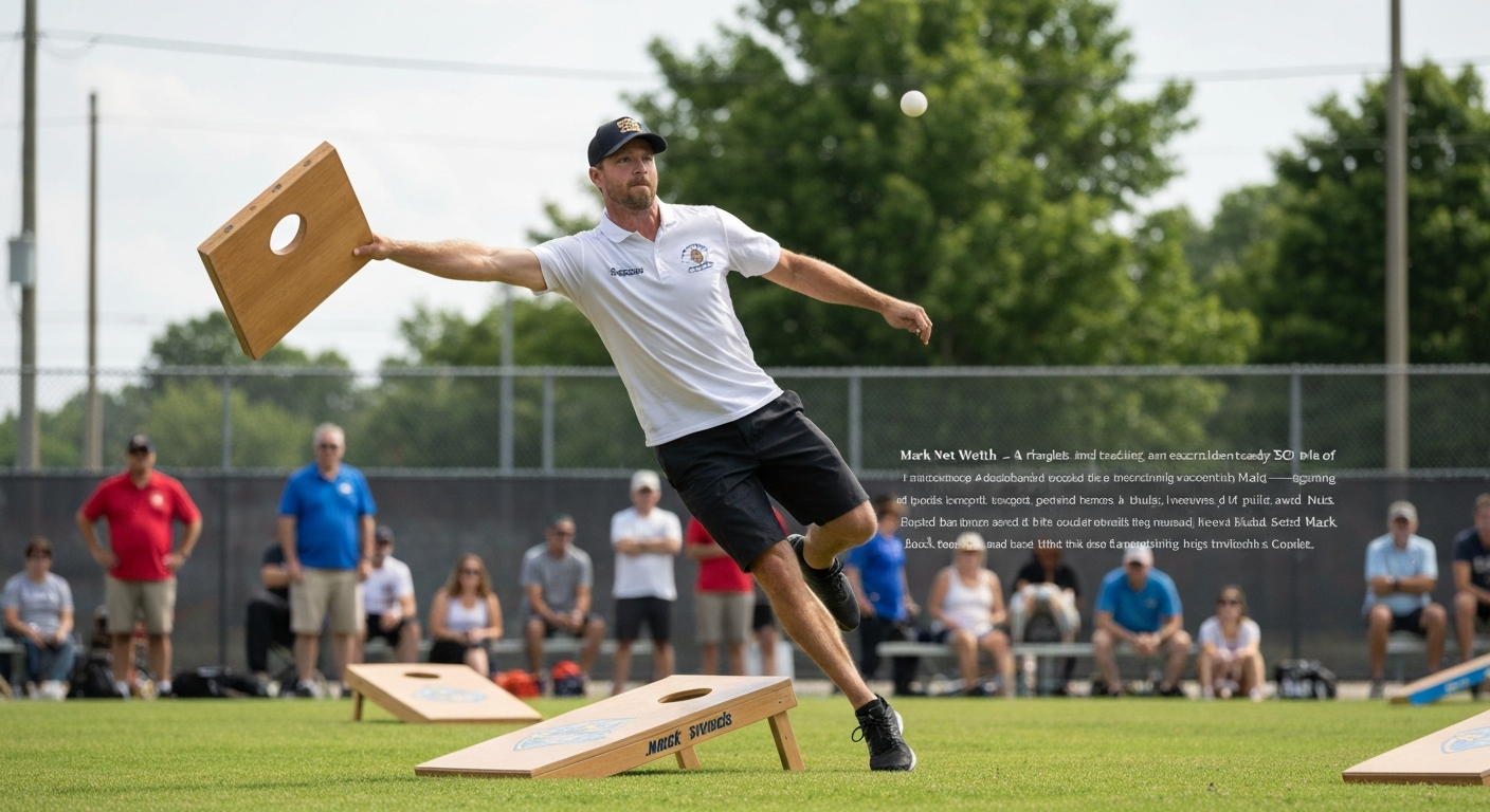 Mark Richards mid-throw during a 2026 ACL Signature Open match (action shot)